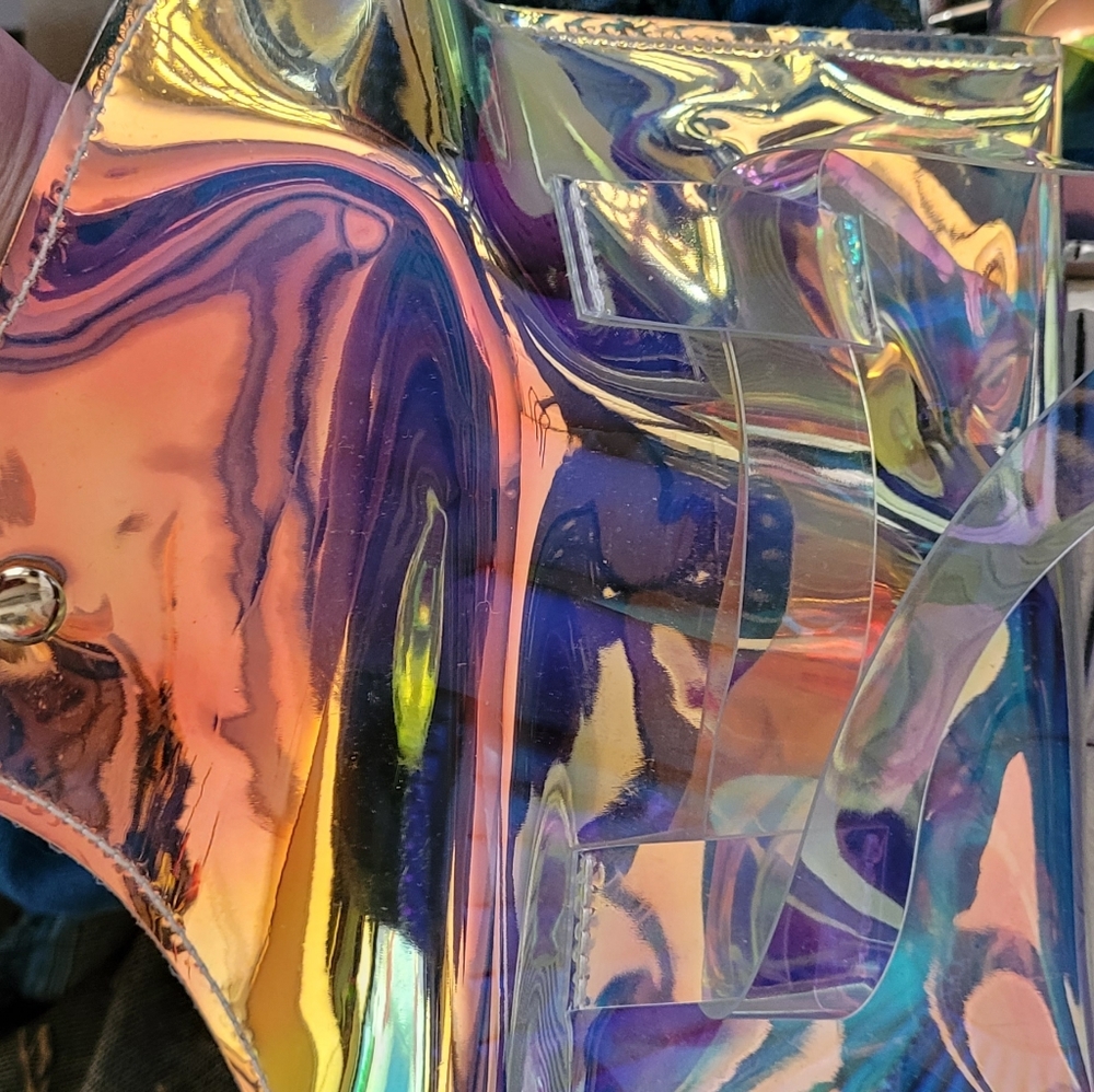 🥂🌟Transparent metallic fanny pack - Picture 4 of 8